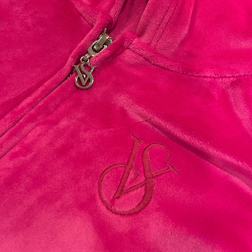 velvet zip up
